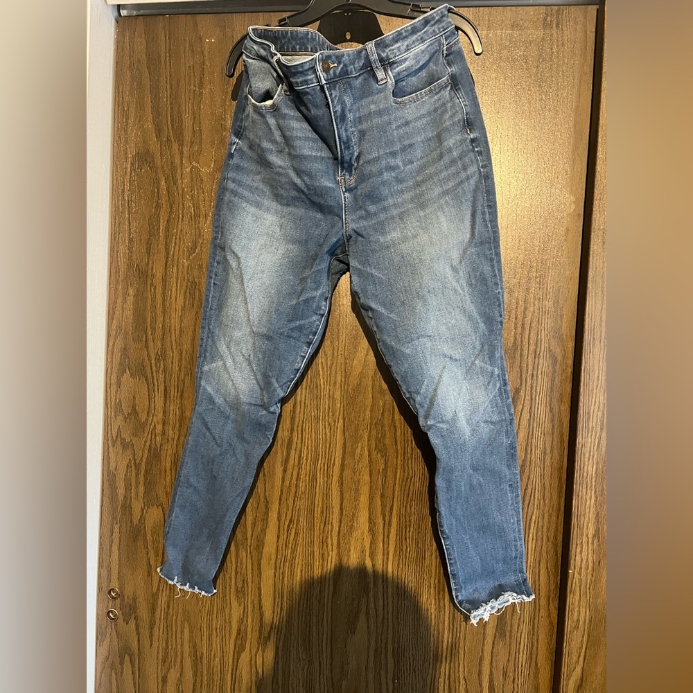 American Eagle Outfitters Women's Blue Skinny Jeans